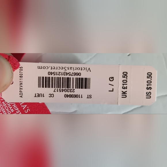 Victoria's secret panties red boy short/brief NWT - Picture 5 of 5